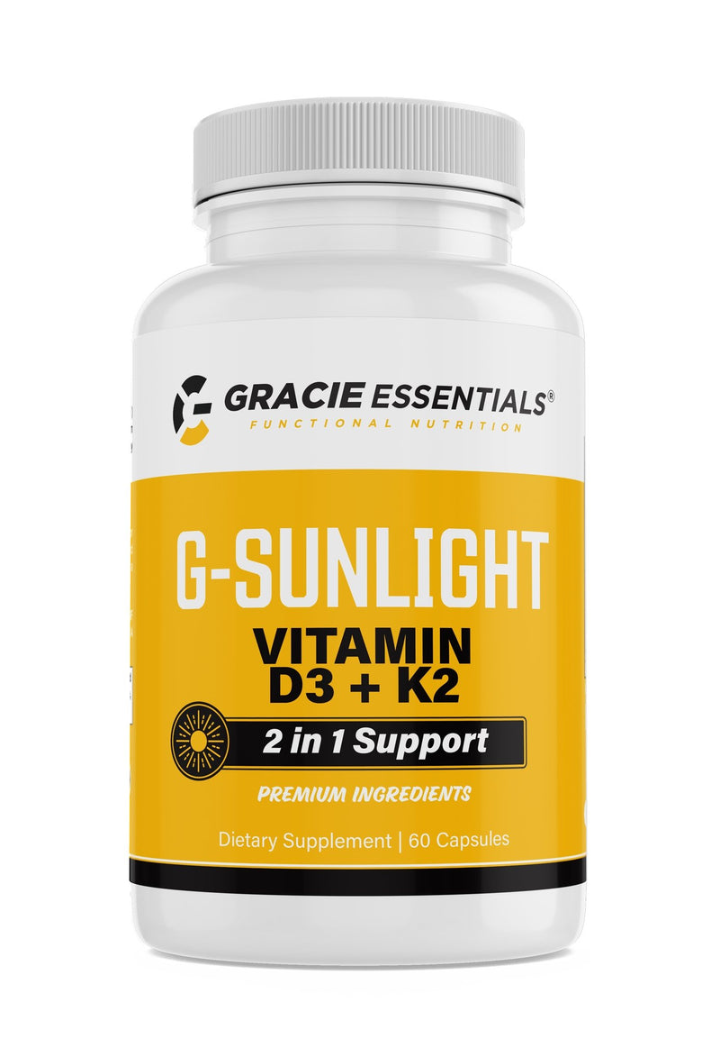 G-Sunlight Vitamin D3 + K2 Premium Formula - Gracie Essentials
